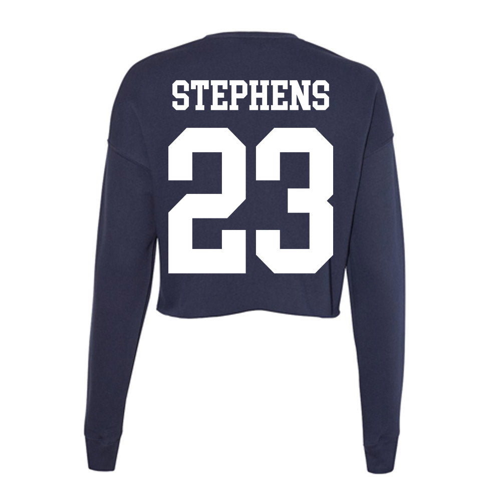 Kent State - NCAA Football : Maurice Stephens - Women's Cropped Crew Fleece-1