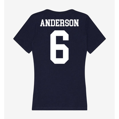Kent State - NCAA Women's Lacrosse : Eva Anderson - Women's V-Neck T-Shirt-1