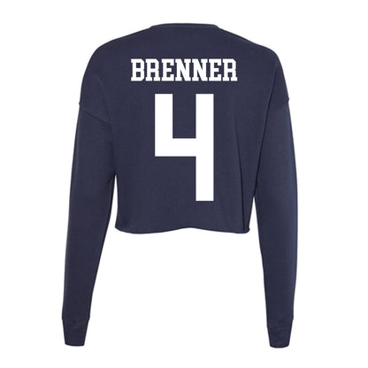 Kent State - NCAA Women's Volleyball : Hailey Brenner - Women's Cropped Crew Fleece-1