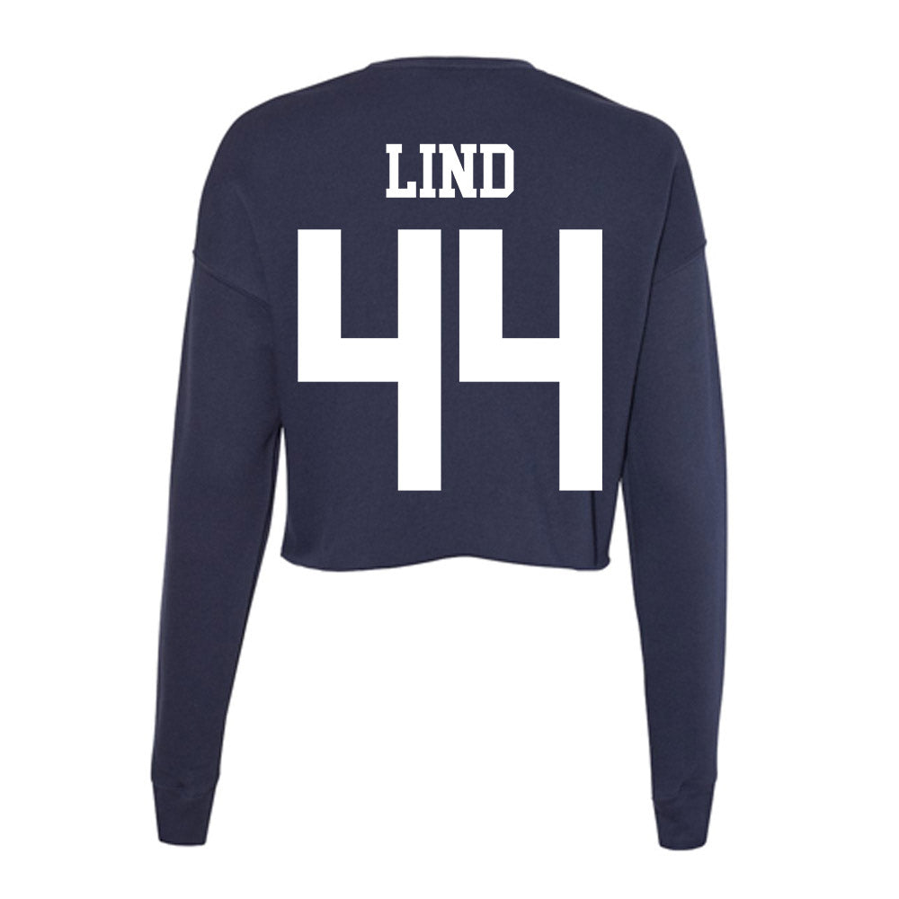 Kent State - NCAA Baseball : Parker Lind - Women's Cropped Crew Fleece-1