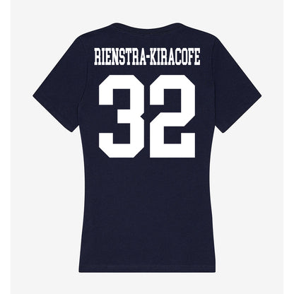 Kent State - NCAA Baseball : Micah Rienstra-Kiracofe - Women's V-Neck T-Shirt-1