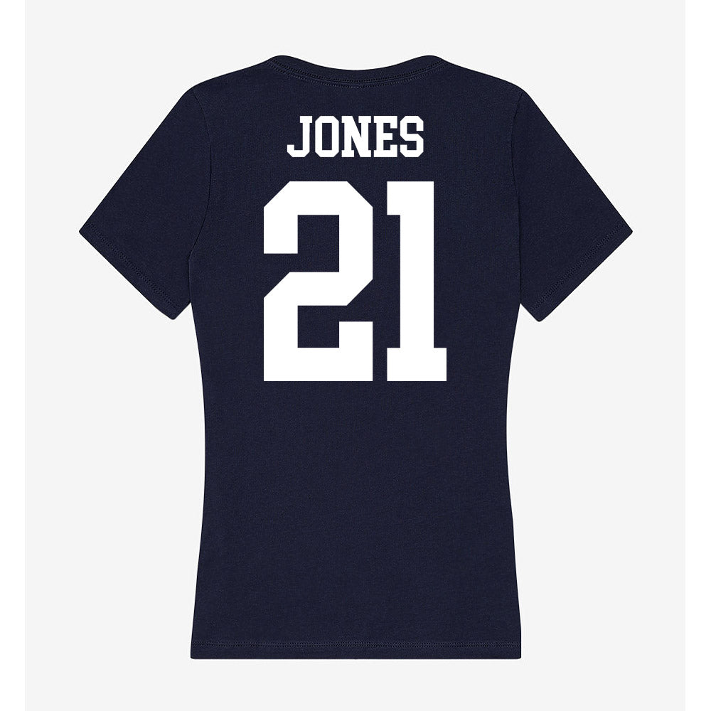 Kent State - NCAA Men's Basketball : Deandre Jones - Women's V-Neck T-Shirt-1