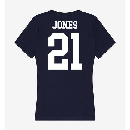 Kent State - NCAA Men's Basketball : Deandre Jones - Women's V-Neck T-Shirt-1