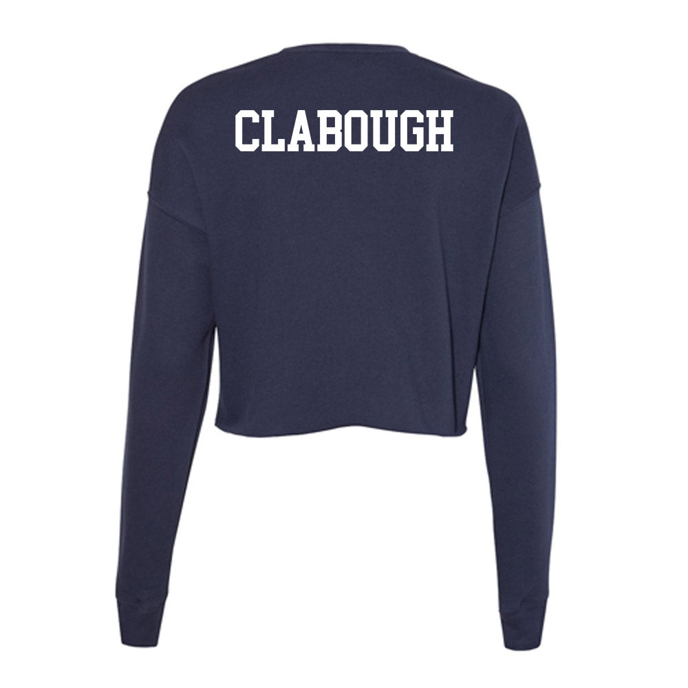 Kent State - NCAA Women's Track & Field : Courtney Clabough - Women's Cropped Crew Fleece-1