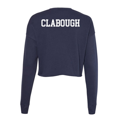 Kent State - NCAA Women's Track & Field : Courtney Clabough - Women's Cropped Crew Fleece-1