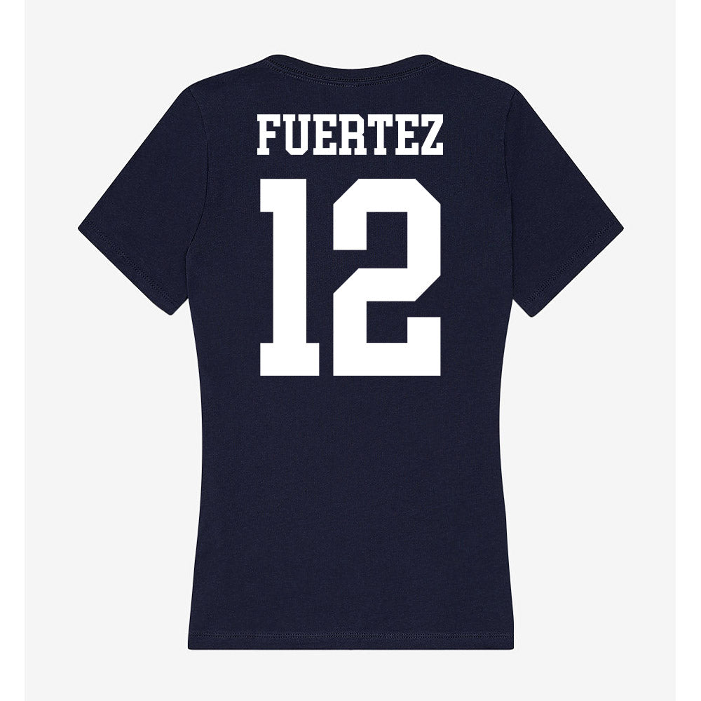 Kent State - NCAA Women's Gymnastics : Dani Chanelle Fuertez - Women's V-Neck T-Shirt-1