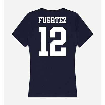 Kent State - NCAA Women's Gymnastics : Dani Chanelle Fuertez - Women's V-Neck T-Shirt-1