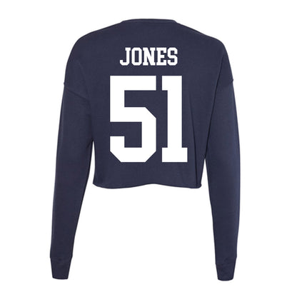 Kent State - NCAA Women's Lacrosse : Ella Jones - Women's Cropped Crew Fleece-1