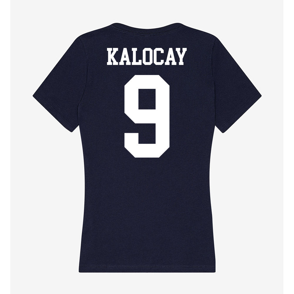 Kent State - NCAA Women's Basketball : Rylee Kalocay - Women's V-Neck T-Shirt-1