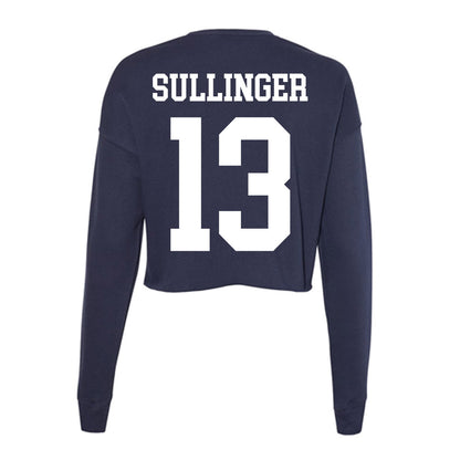 Kent State - NCAA Men's Basketball : Jalen Sullinger - Women's Cropped Crew Fleece-1