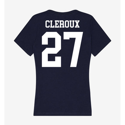 Kent State - NCAA Women's Soccer : Mia Cleroux - Women's V-Neck T-Shirt-1