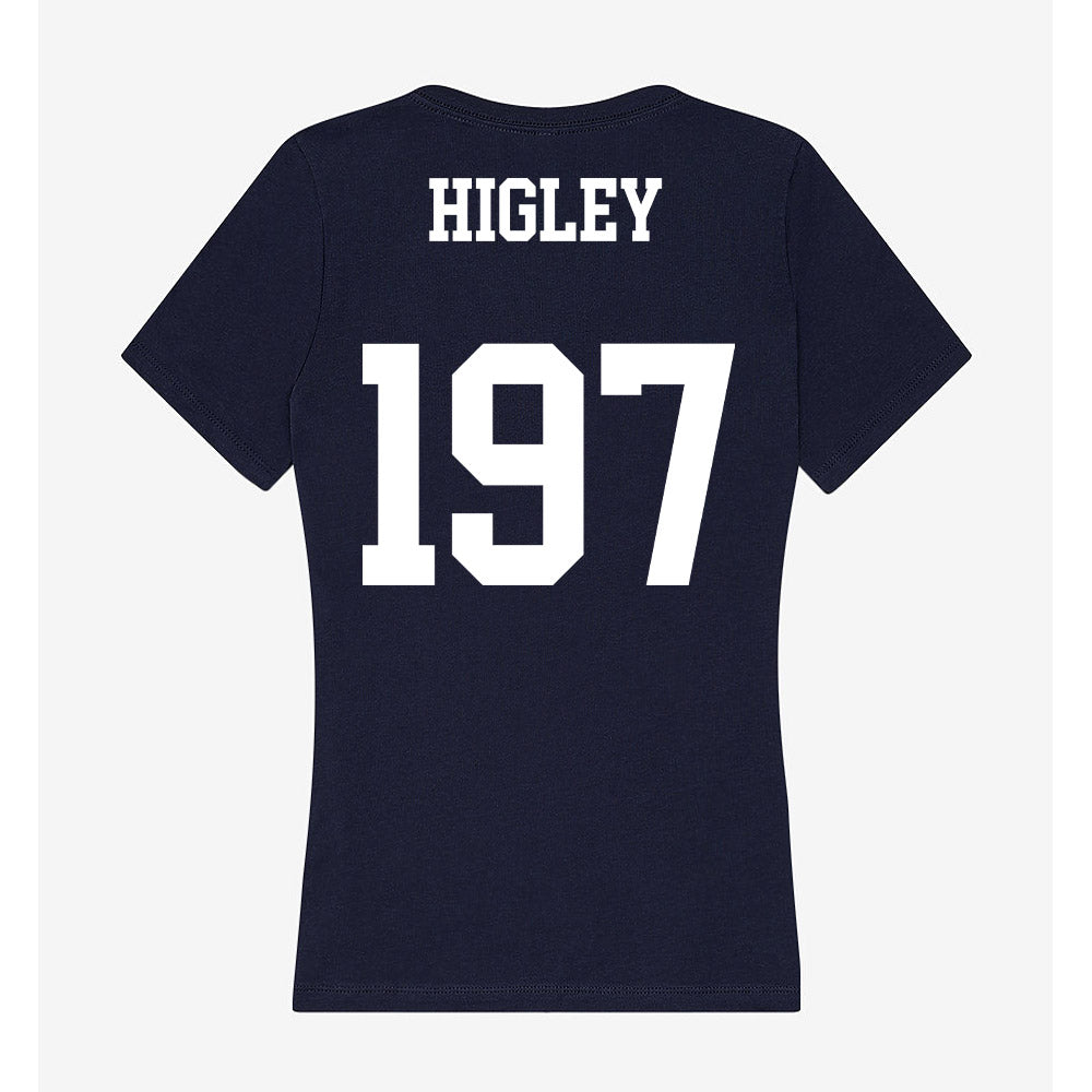 Kent State - NCAA Wrestling : Mason Higley - Women's V-Neck T-Shirt-1