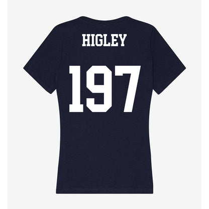 Kent State - NCAA Wrestling : Mason Higley - Women's V-Neck T-Shirt-1