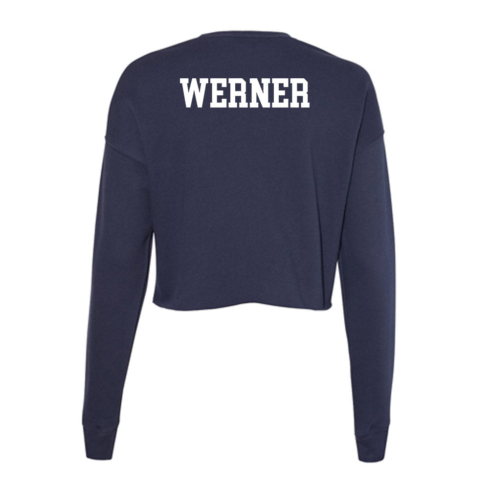 Kent State - NCAA Women's Gymnastics : Ashlynd Werner - Women's Cropped Crew Fleece-1