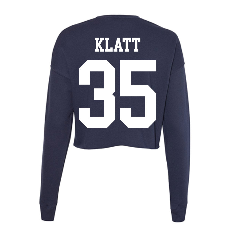 Kent State - NCAA Women's Basketball : Emory Klatt - Women's Cropped Crew Fleece-1