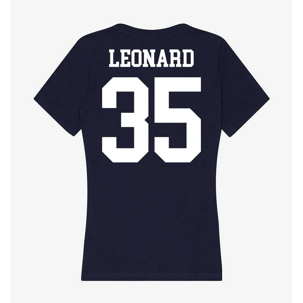 Kent State - NCAA Baseball : Caden Leonard - Women's V-Neck T-Shirt-1