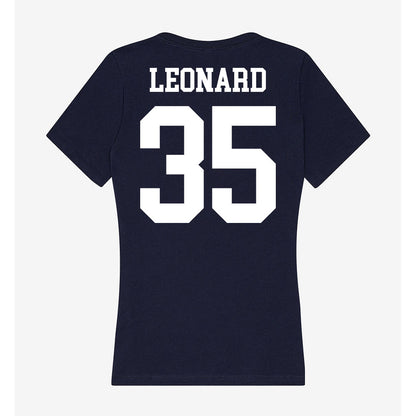 Kent State - NCAA Baseball : Caden Leonard - Women's V-Neck T-Shirt-1