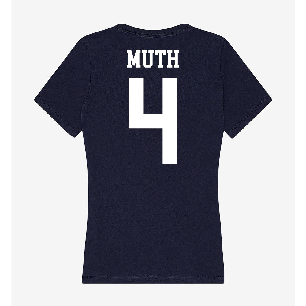 Kent State - NCAA Women's Soccer : Alexa Muth - Women's V-Neck T-Shirt-1