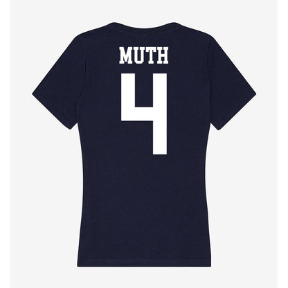 Kent State - NCAA Women's Soccer : Alexa Muth - Women's V-Neck T-Shirt-1
