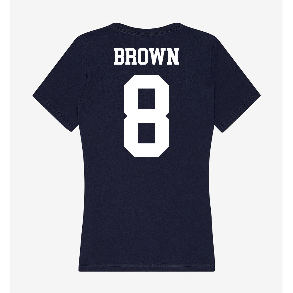 Kent State - NCAA Football : Nylan Brown - Women's V-Neck T-Shirt-1