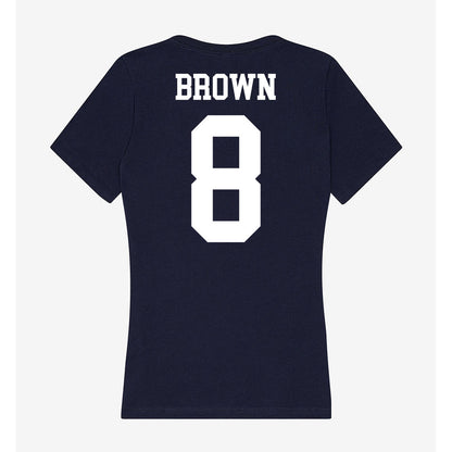 Kent State - NCAA Football : Nylan Brown - Women's V-Neck T-Shirt-1