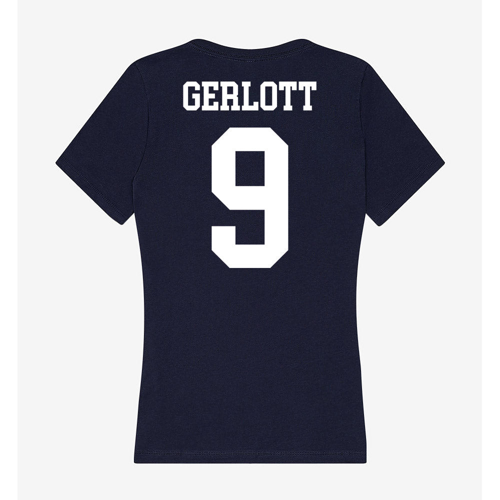 Kent State - NCAA Baseball : Billy Gerlott - Women's V-Neck T-Shirt-1