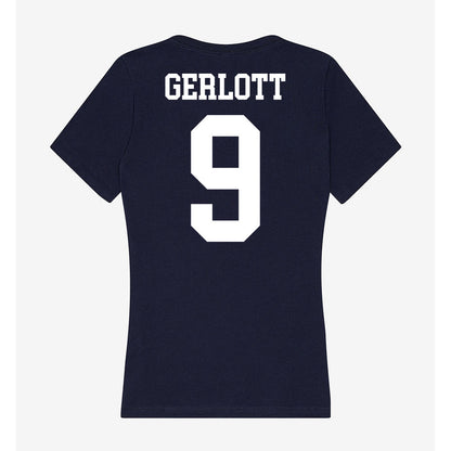 Kent State - NCAA Baseball : Billy Gerlott - Women's V-Neck T-Shirt-1