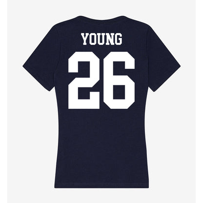 Kent State - NCAA Football : Cj Young - Women's V-Neck T-Shirt-1