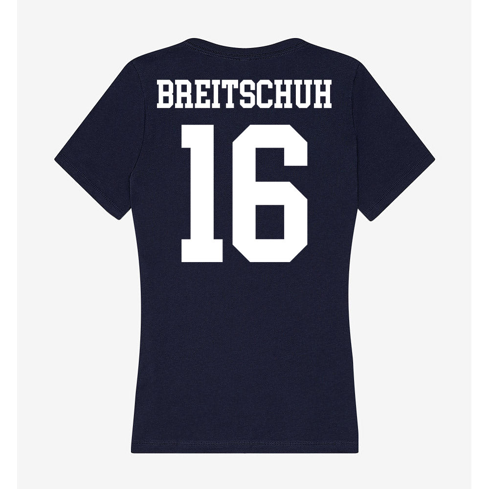 Kent State - NCAA Women's Soccer : Abby Breitschuh - Women's V-Neck T-Shirt-1
