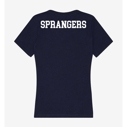 Kent State - NCAA Men's Track & Field : Hunter Sprangers - Women's V-Neck T-Shirt-1