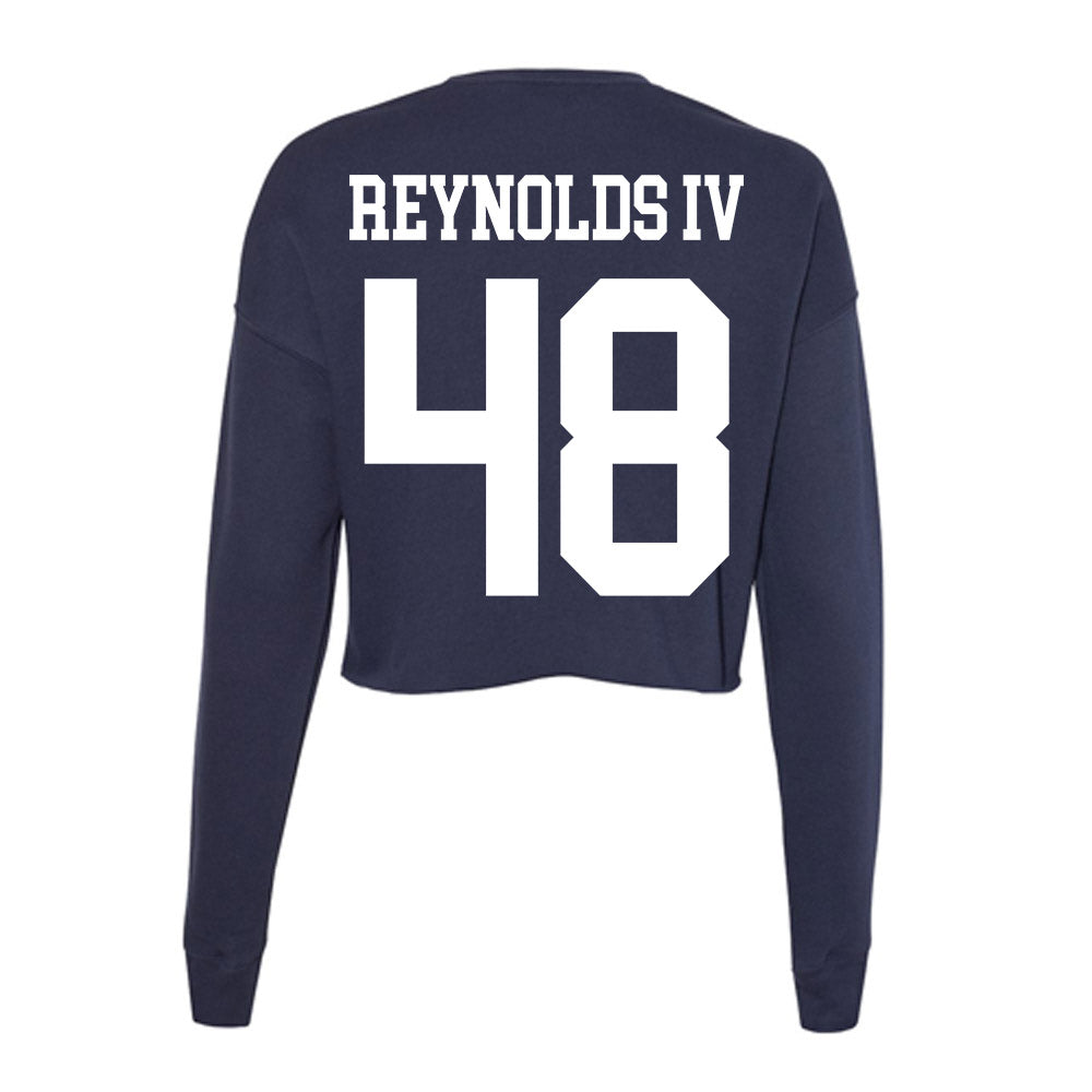 Kent State - NCAA Football : Lem Reynolds IV - Women's Cropped Crew Fleece-1