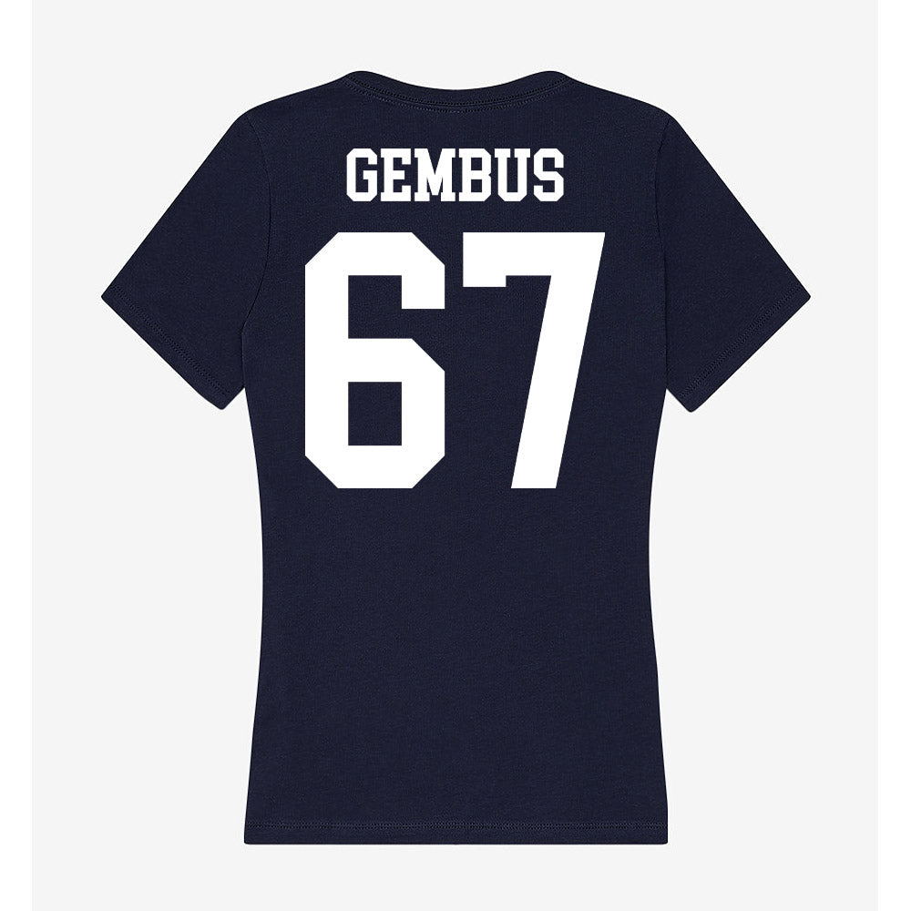 Kent State - NCAA Football : Max Gembus - Women's V-Neck T-Shirt-1