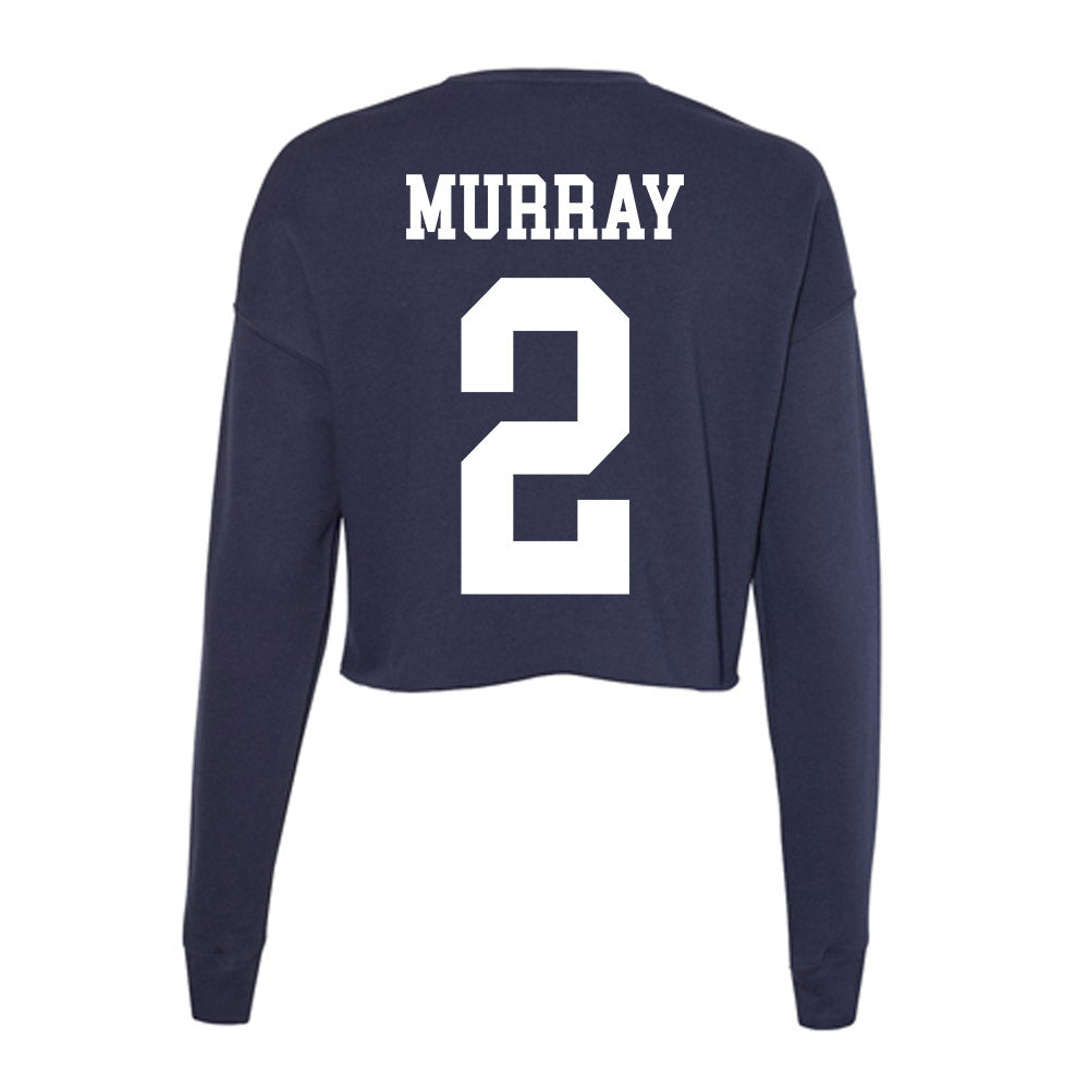 Kent State - NCAA Women's Basketball : Meghan Murray - Women's Cropped Crew Fleece-1