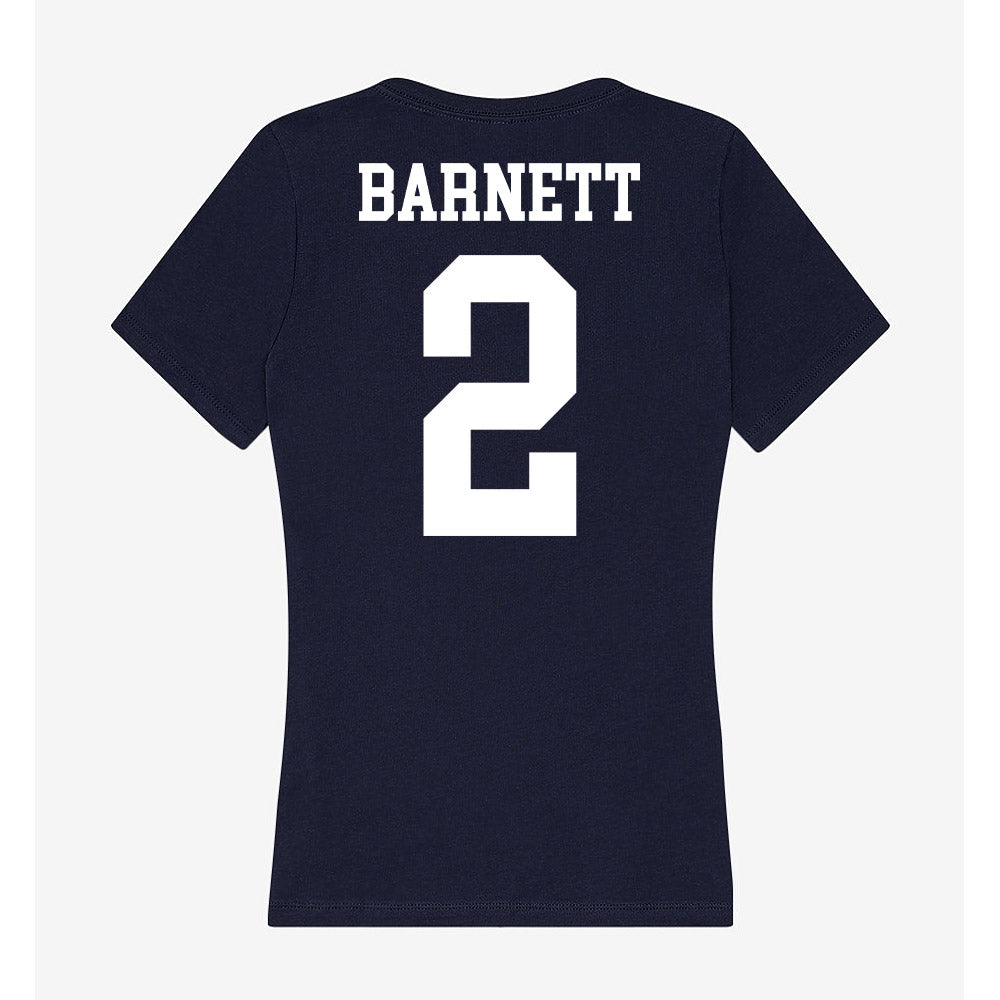 Kent State - NCAA Men's Basketball : Marquis Barnett - Women's V-Neck T-Shirt-1