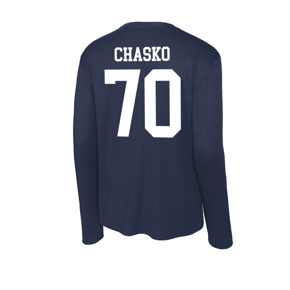 Kent State - NCAA Football : Hudson Chasko - Activewear Long Sleeve T-Shirt-1