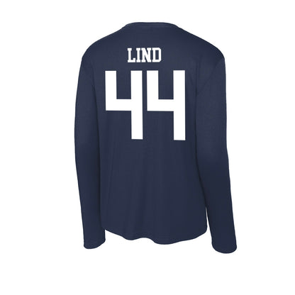 Kent State - NCAA Baseball : Parker Lind - Activewear Long Sleeve T-Shirt-1
