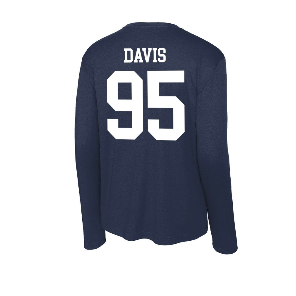 Kent State - NCAA Football : Jelani Davis - Activewear Long Sleeve T-Shirt-1