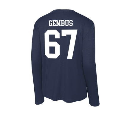 Kent State - NCAA Football : Max Gembus - Activewear Long Sleeve T-Shirt-1