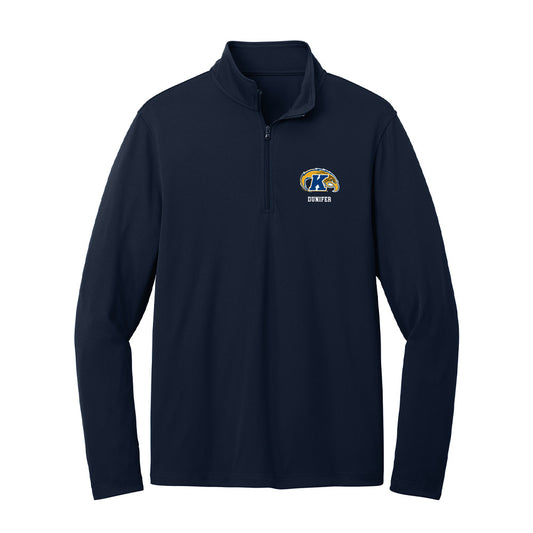 Kent State - NCAA Women's Cross Country : Camille Dunifer - Lightweight Quarter Zip Jacket-0