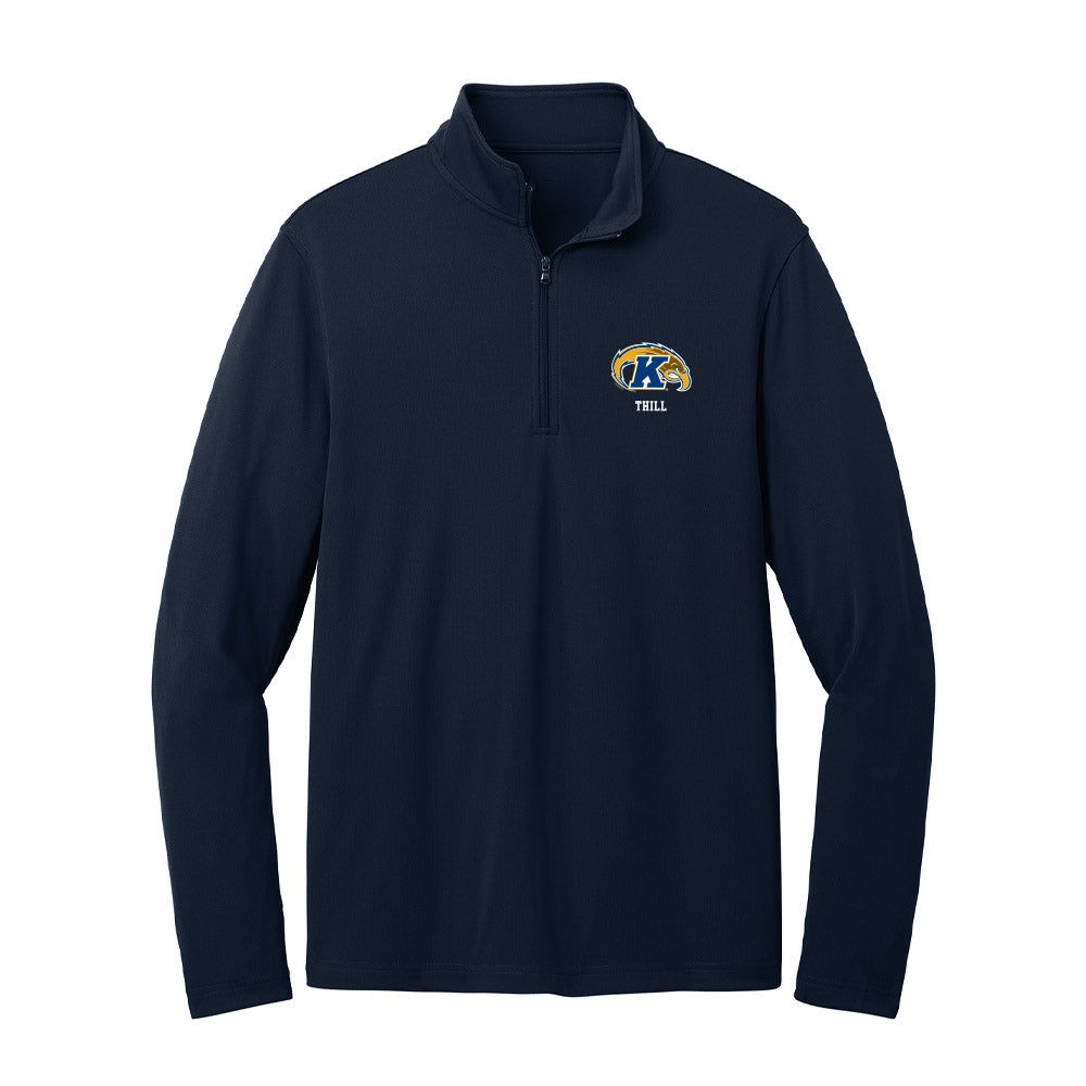 Kent State - NCAA Women's Soccer : Kate Thill - Lightweight Quarter Zip Jacket-0