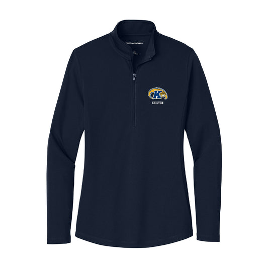 Kent State - NCAA Women's Track & Field : Amryne Chilton - Women's Lightweight Quarter Zip Jacket-0