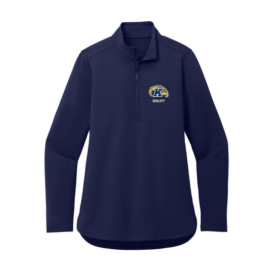 Kent State - NCAA Baseball : Billy Gerlott - Women's Premium Quarter Zip Jacket-0