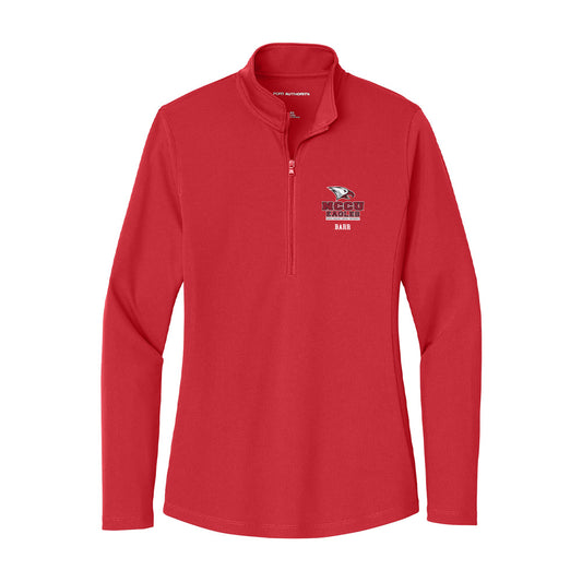 NCCU - NCAA Softball : Jaylah Barr - Women's Lightweight Quarter Zip Jacket-0