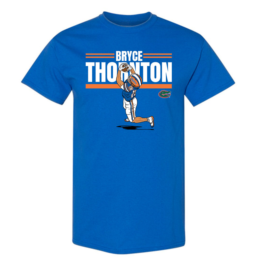 Florida - NCAA Football : Bryce Thornton - Individual Caricature T-Shirt-0