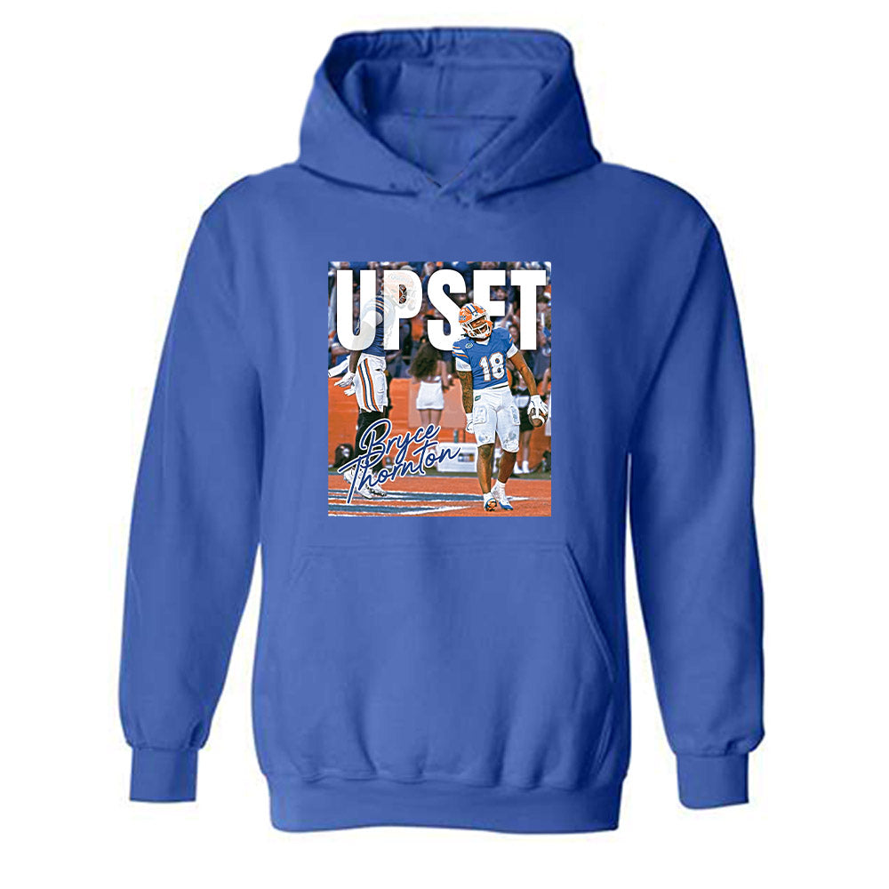 Florida - NCAA Football : Bryce Thornton - Individual Caricature Hooded Sweatshirt-0