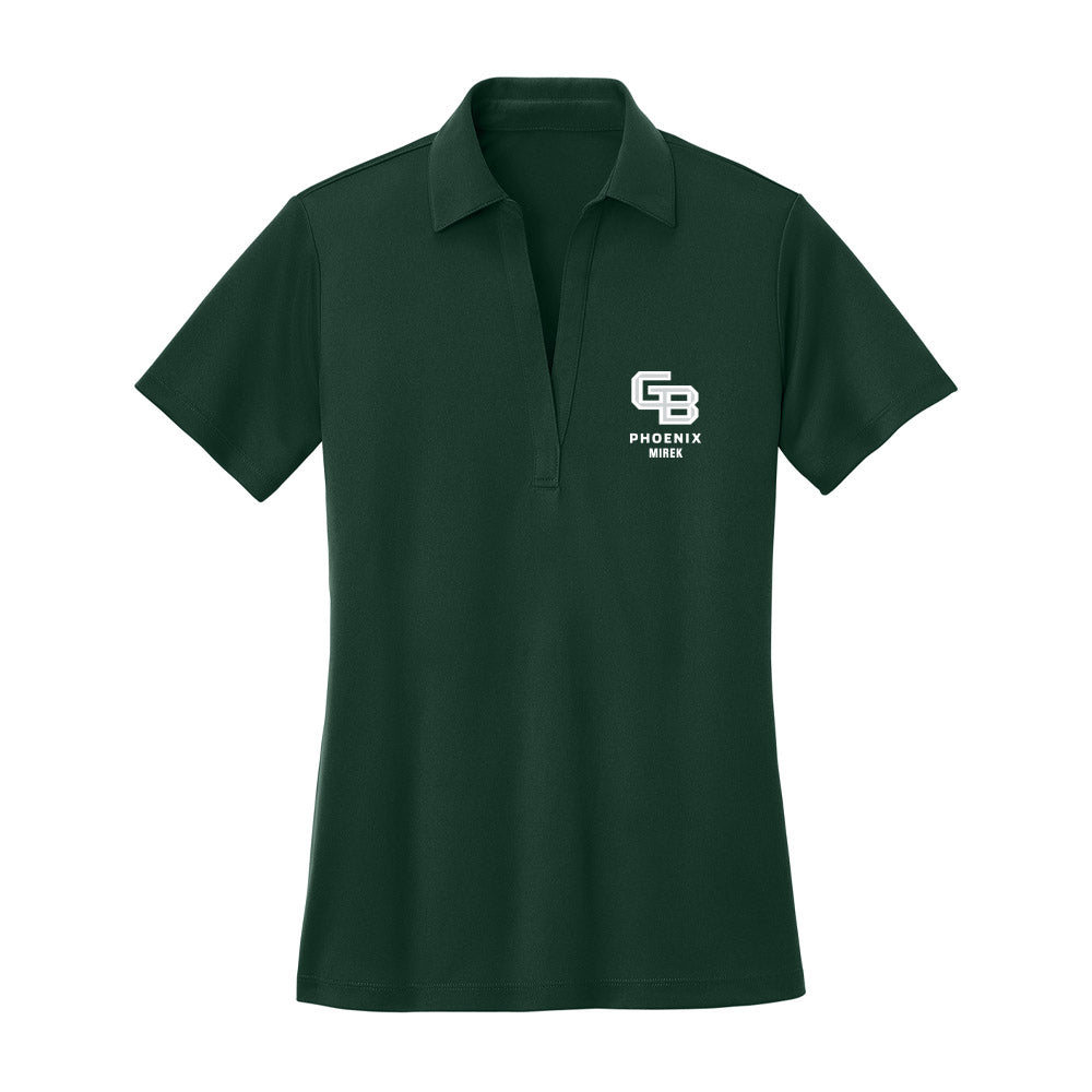 UW Green Bay - NCAA Skiing : Cole Mirek - Women's Activewear Polo Shirt-0