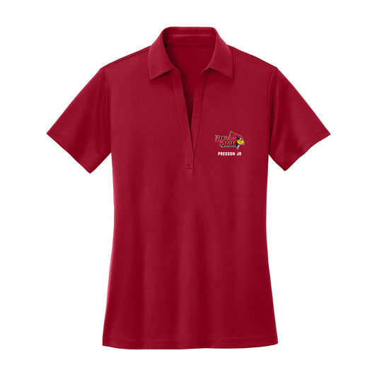 Illinois State - NCAA Football : Scotty Presson Jr - Women's Activewear Polo Shirt-0