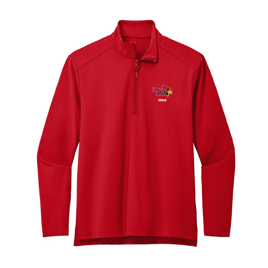 Illinois State - NCAA Women's Soccer : Dani Grgas - Premium Quarter Zip Jacket-0