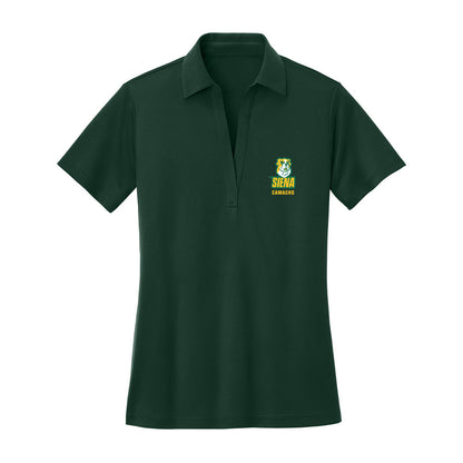 Siena - NCAA Baseball : Sean Camacho - Women's Activewear Polo Shirt-0