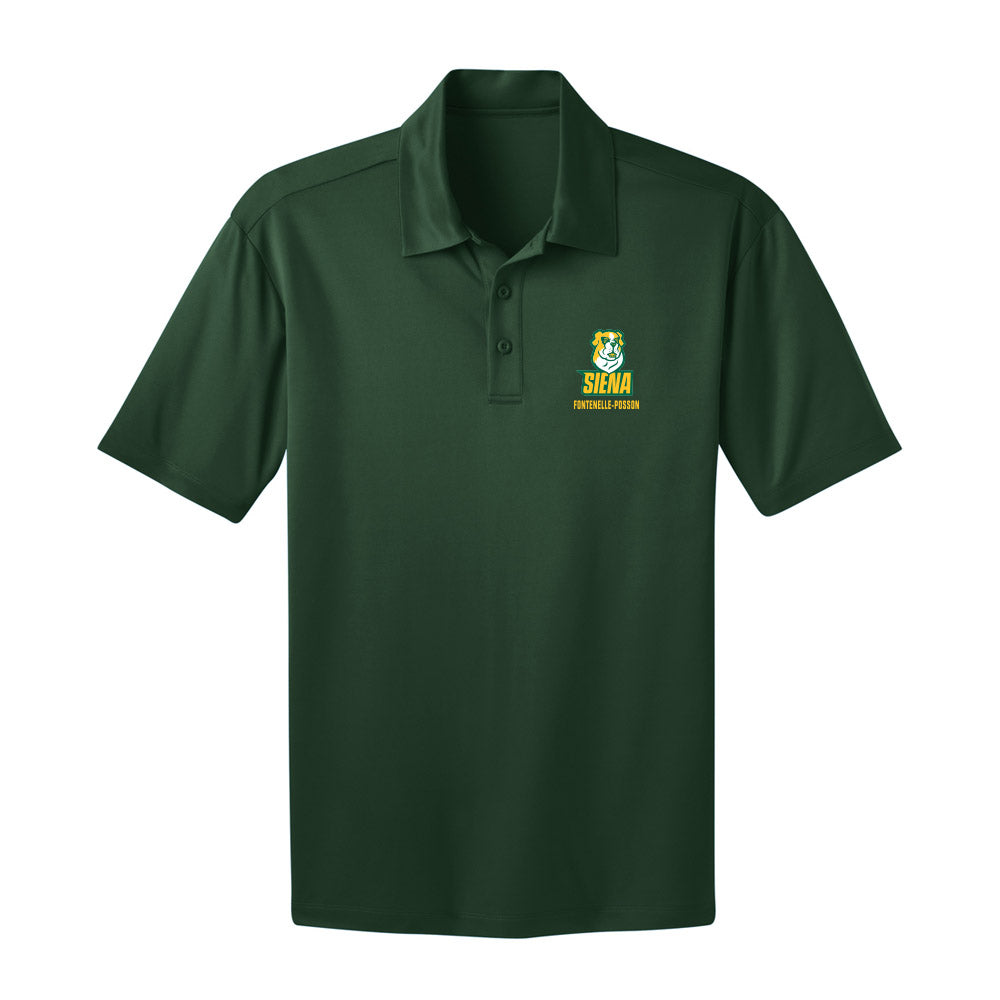 Siena - NCAA Women's Basketball : Valencia Fontenelle-Posson - Activewear Polo Shirt-0
